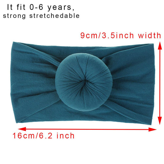 0 6Y Cute Headwear Infant Kids Girls Nylon Bow
