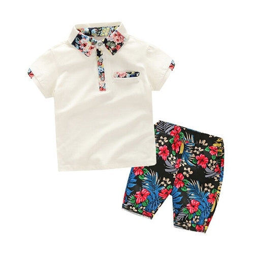 2019 Fashion Toddler Baby Gentleman Solid T Shirt