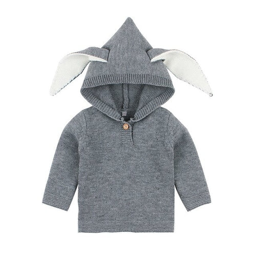 Toddler Baby Girls Winter Crochet Tops Cartoon
