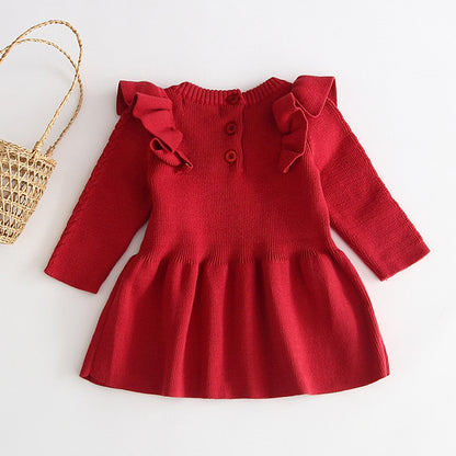 Cotton Sweater Dress
