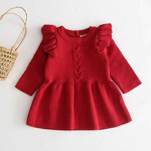 Cotton Sweater Dress