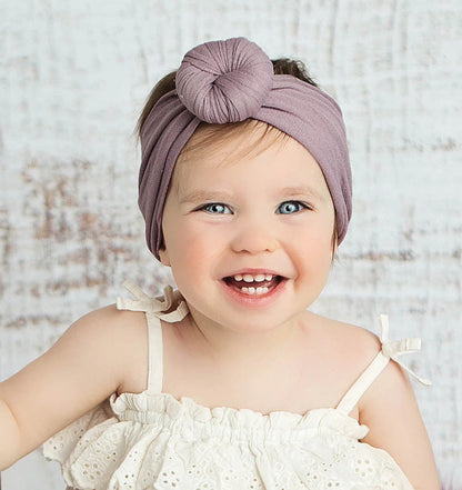0 6Y Cute Headwear Infant Kids Girls Nylon Bow