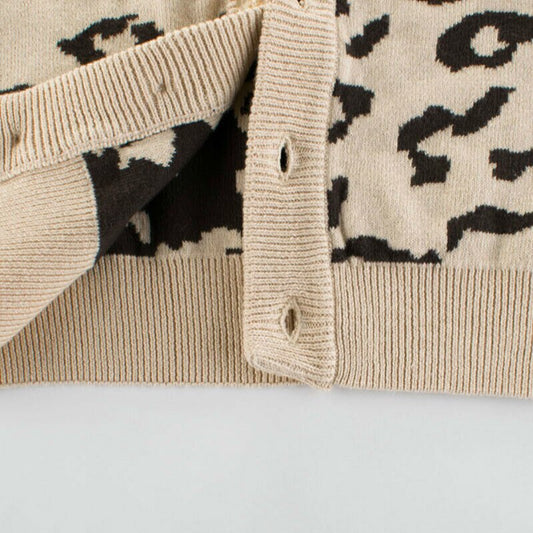 1 7T Little Girls Leopard Sweaters Toddler Baby
