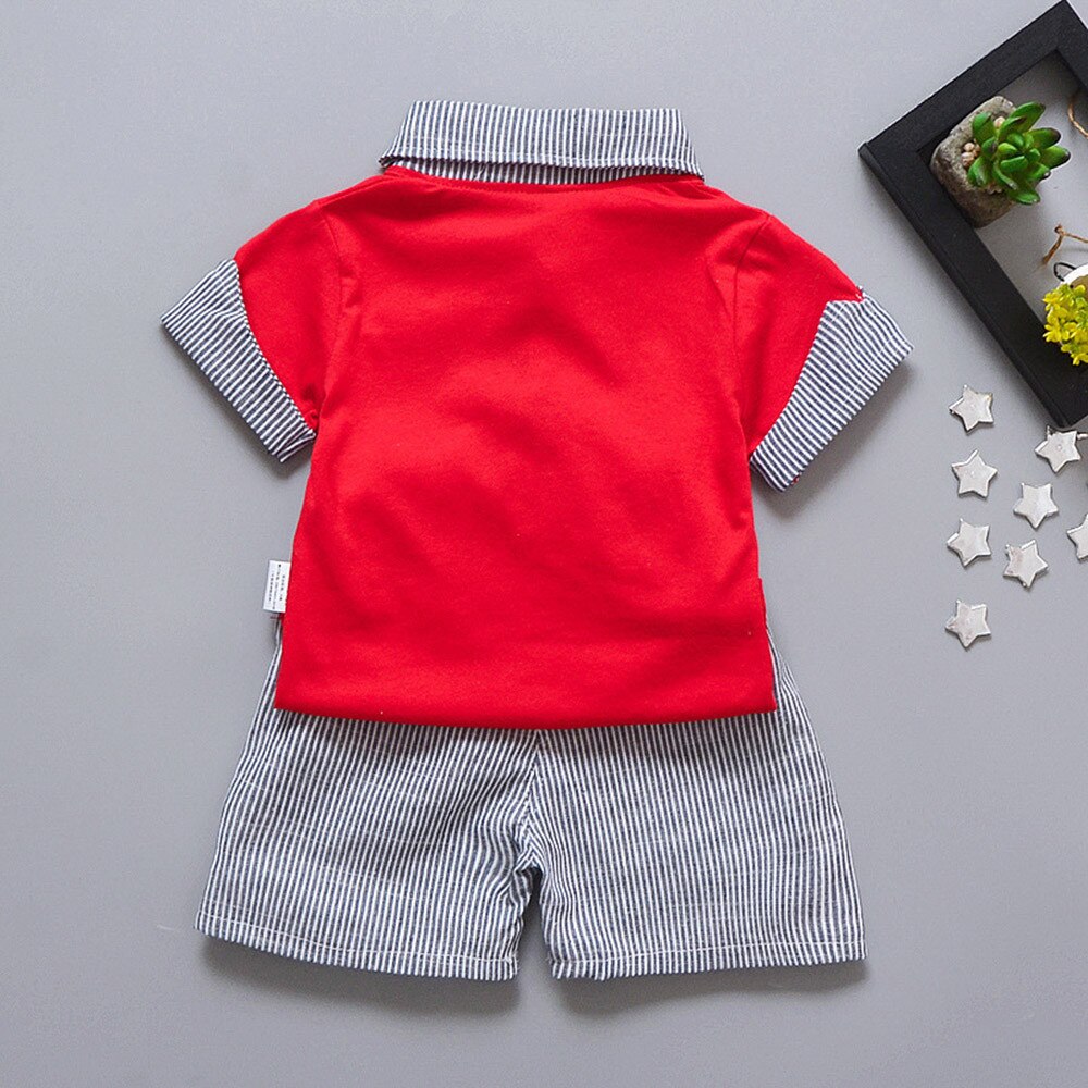 2 Pieces Sets Clothes Toddler Baby Boys Letter