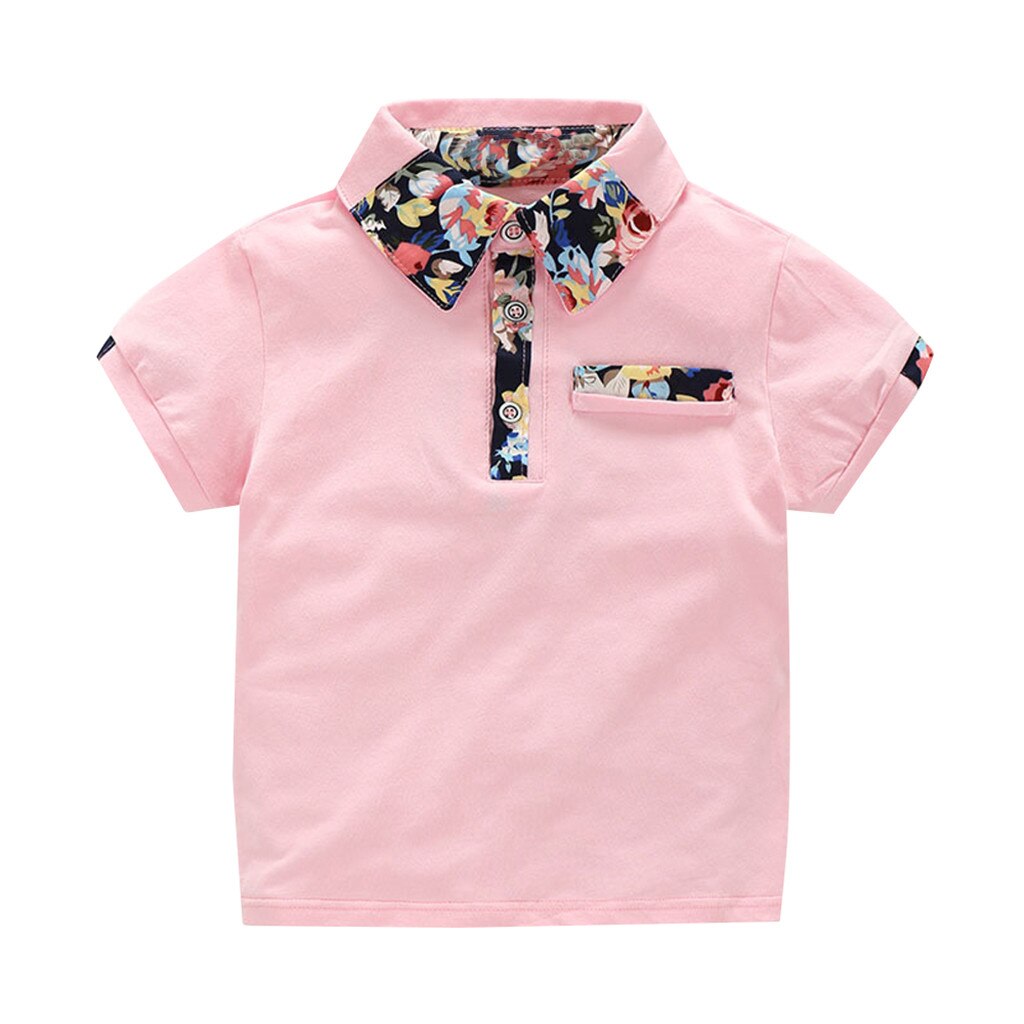 2019 Fashion Toddler Baby Gentleman Solid T Shirt