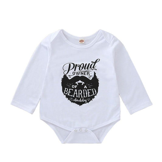 2019 Infant Baby Boys Girls Long Sleeve Letter