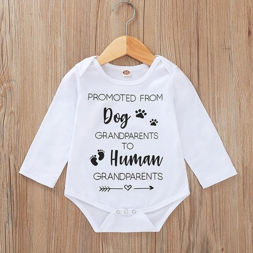 2019 Infant Baby Boys Girls Long Sleeve Letter