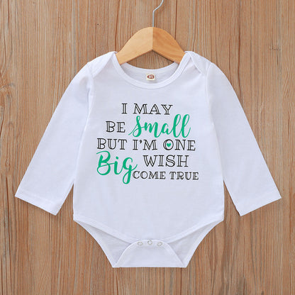 2019 Infant Baby Boys Girls Long Sleeve Letter