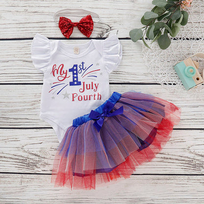 2PCS summer girl Toddler Kids Baby Girls Outfits