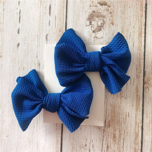 2Pcs/Sets Infant Kids Baby Girls Boys Solid Hair
