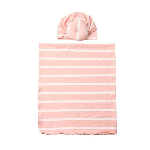 2pc Newborn Baby Boy Girls Blankets Cocoon Swaddle