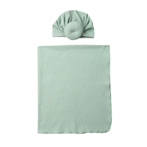 2pc Newborn Baby Boy Girls Blankets Cocoon Swaddle