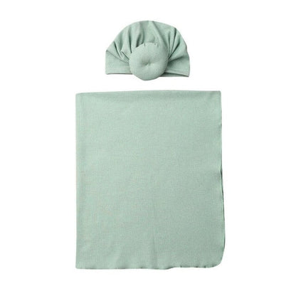 2pc Newborn Baby Boy Girls Blankets Cocoon Swaddle