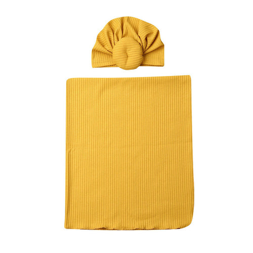 2pc Newborn Baby Boy Girls Blankets Cocoon Swaddle