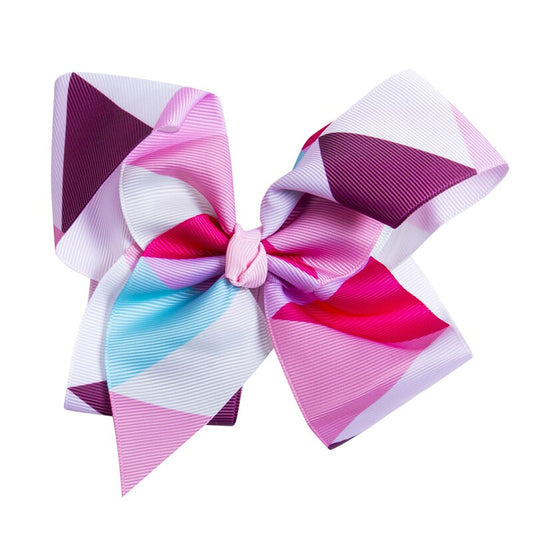 4Colors Ribbon Bows Clips Hairpin Girl's Hair Bows