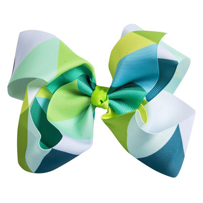 4Colors Ribbon Bows Clips Hairpin Girl's Hair Bows