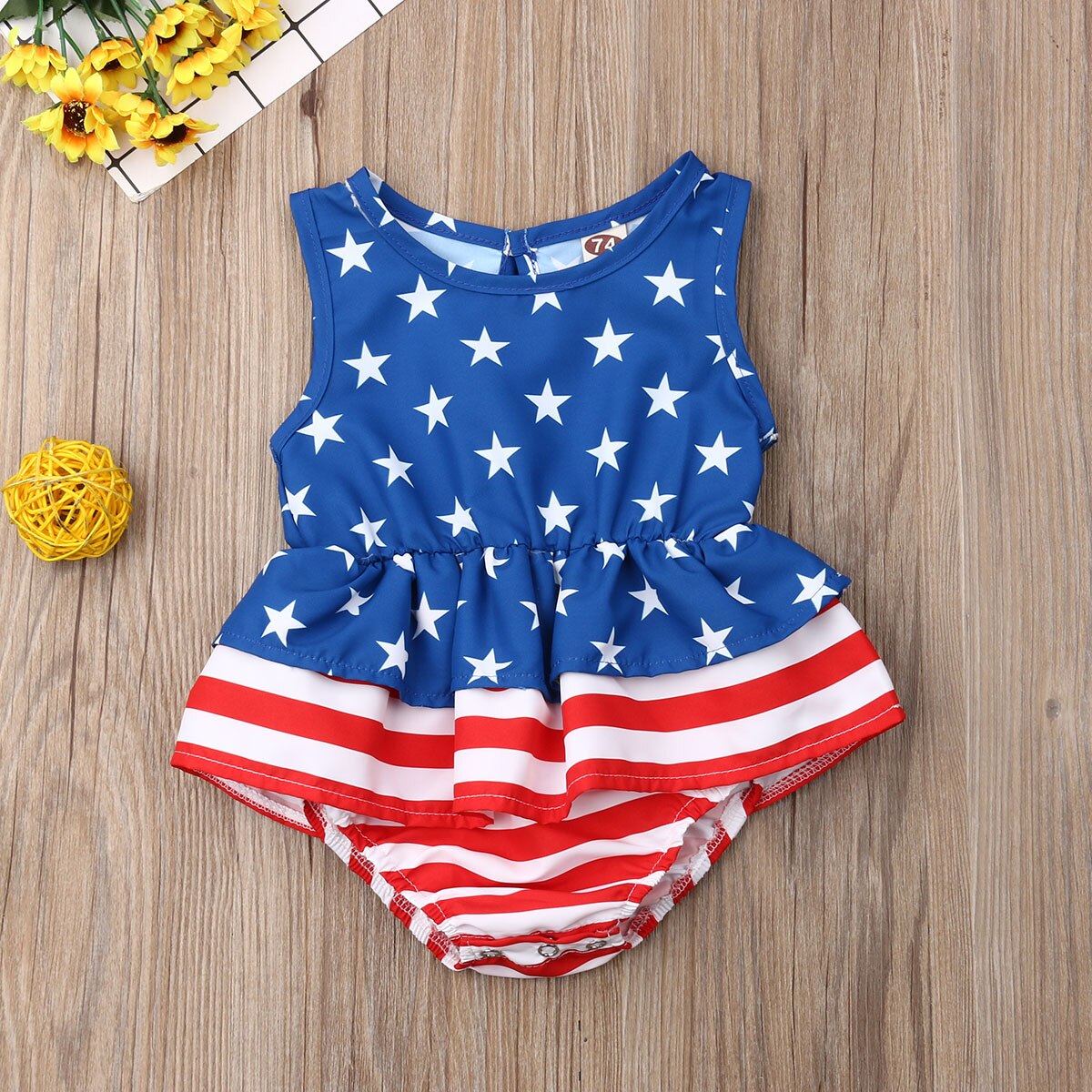 4th Of July Infant Newborn Infant Baby Girl Boys