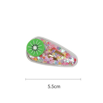 5Pcs/Sets Girls Women Hair Clips Snaps Hairpin