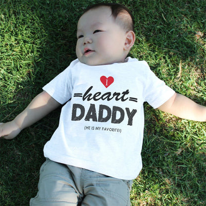 Graphic Snap-on Style Baby Tee, Infant Tee - I