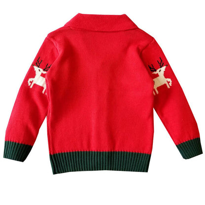 Autumn Winter Knitwear Christmas Baby Boy Girl