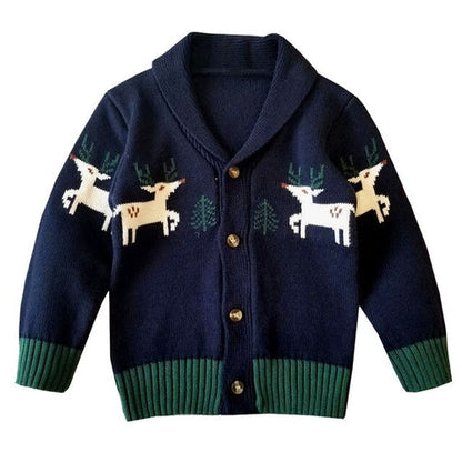 Autumn Winter Knitwear Christmas Baby Boy Girl