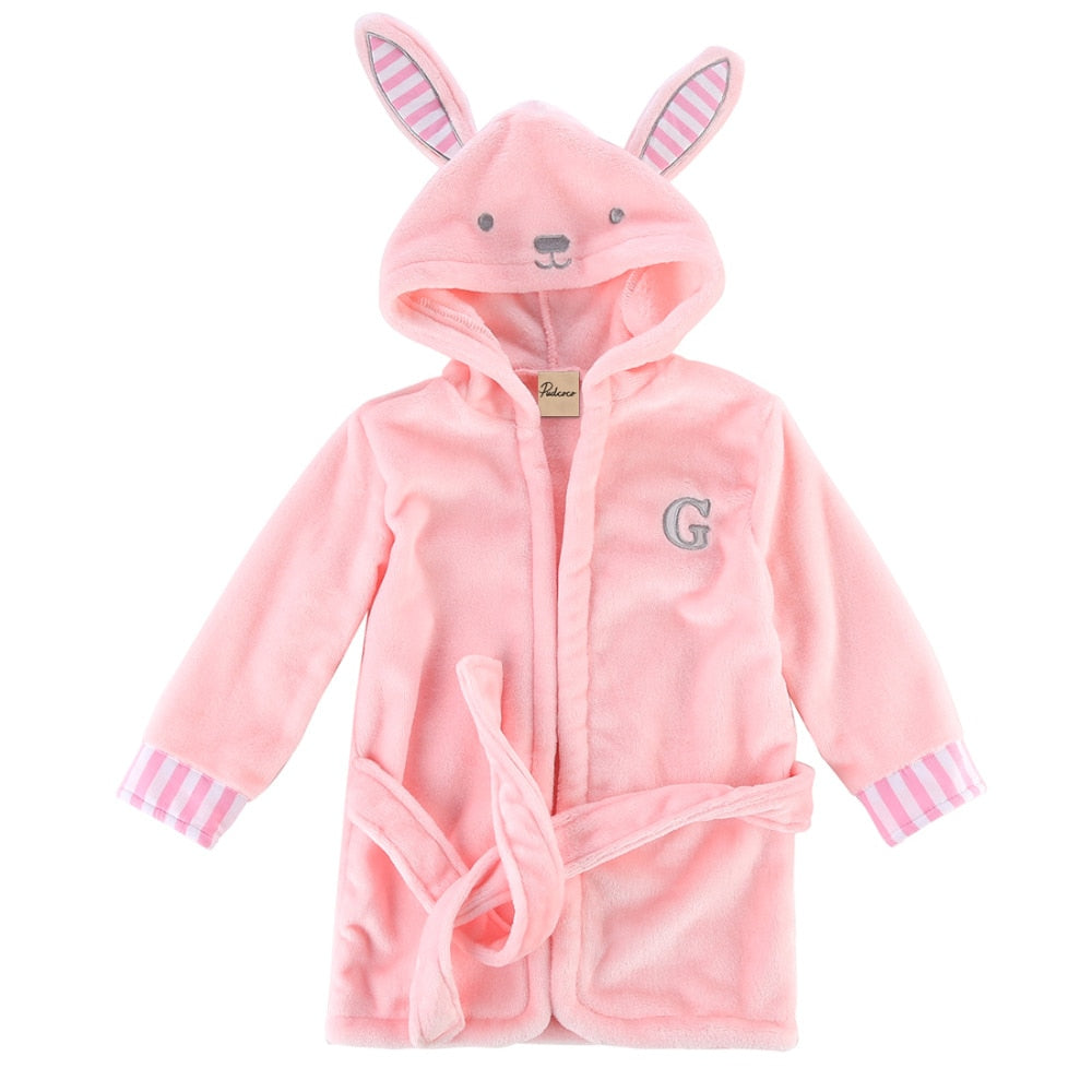 Baby Infant Girl Boy Cotton Hooded Bath Towel Wrap