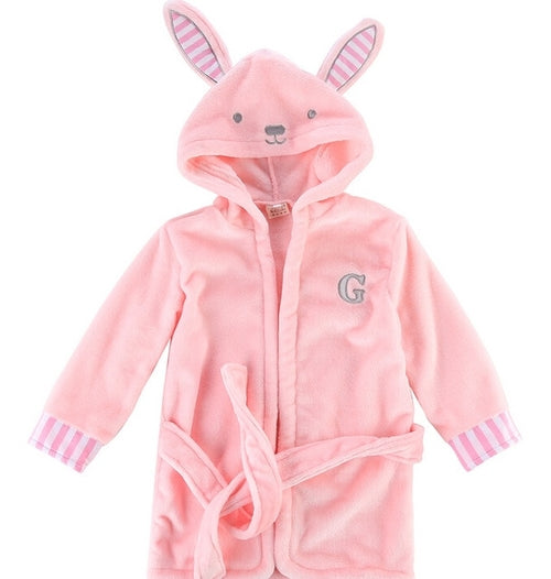 Baby Infant Girl Boy Cotton Hooded Bath Towel Wrap