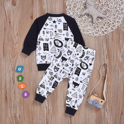 Cartoon Kids Baby Clothing Sets 2020 New Winter