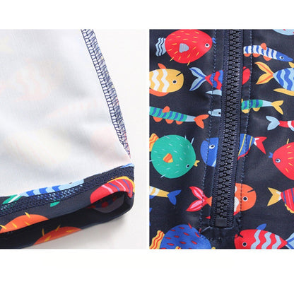 Children swimwear Kids Boys Girls Cartoon Fish