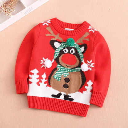 Christmas Baby Boy Clothes Boys Girls Sweaters