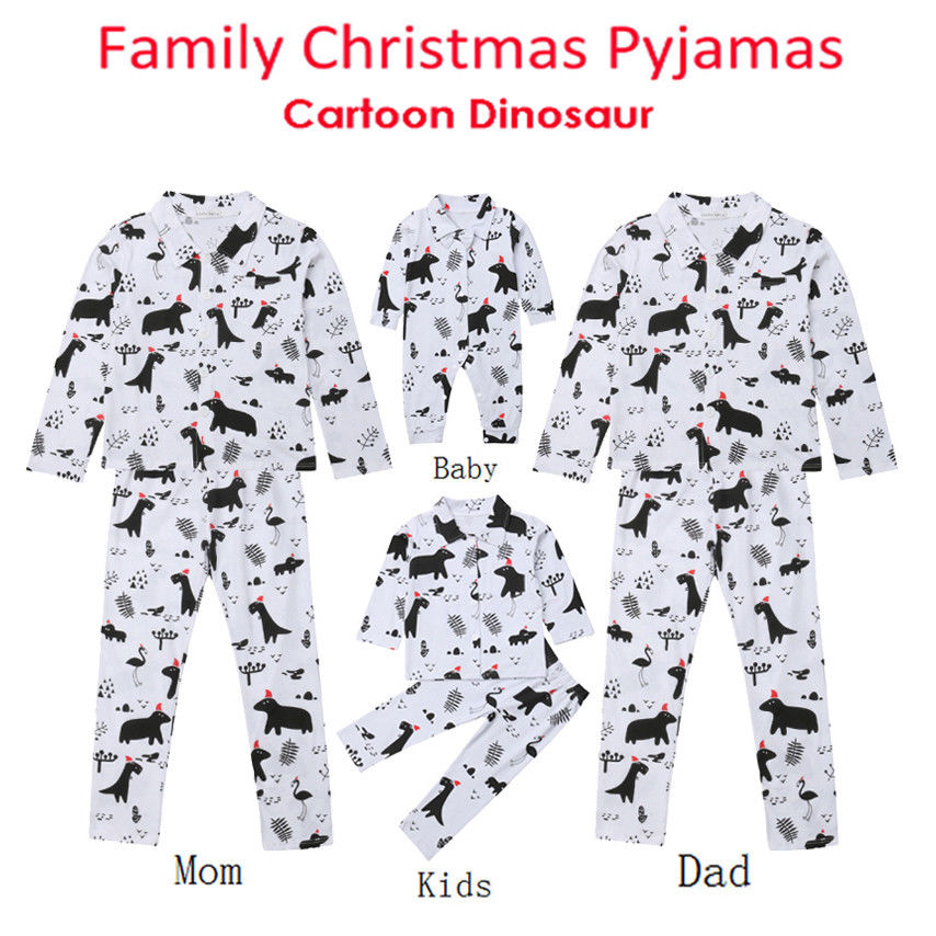 Christmas Women Baby Kids Family Matching Pajamas
