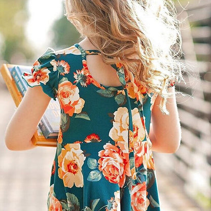 Cute Girls dress summer fashion Party comfy