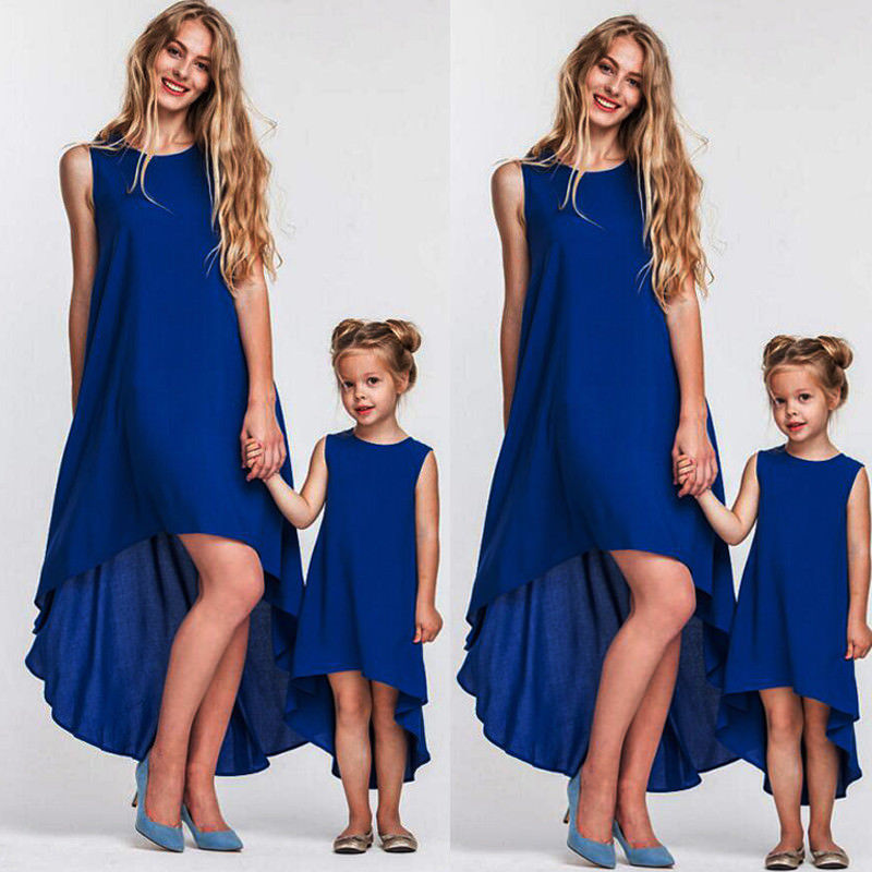 Family Dress Mother and Daughter Matching Sets