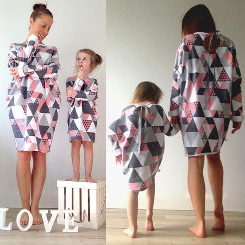 Family Matching Outfits Mother Daughter Women