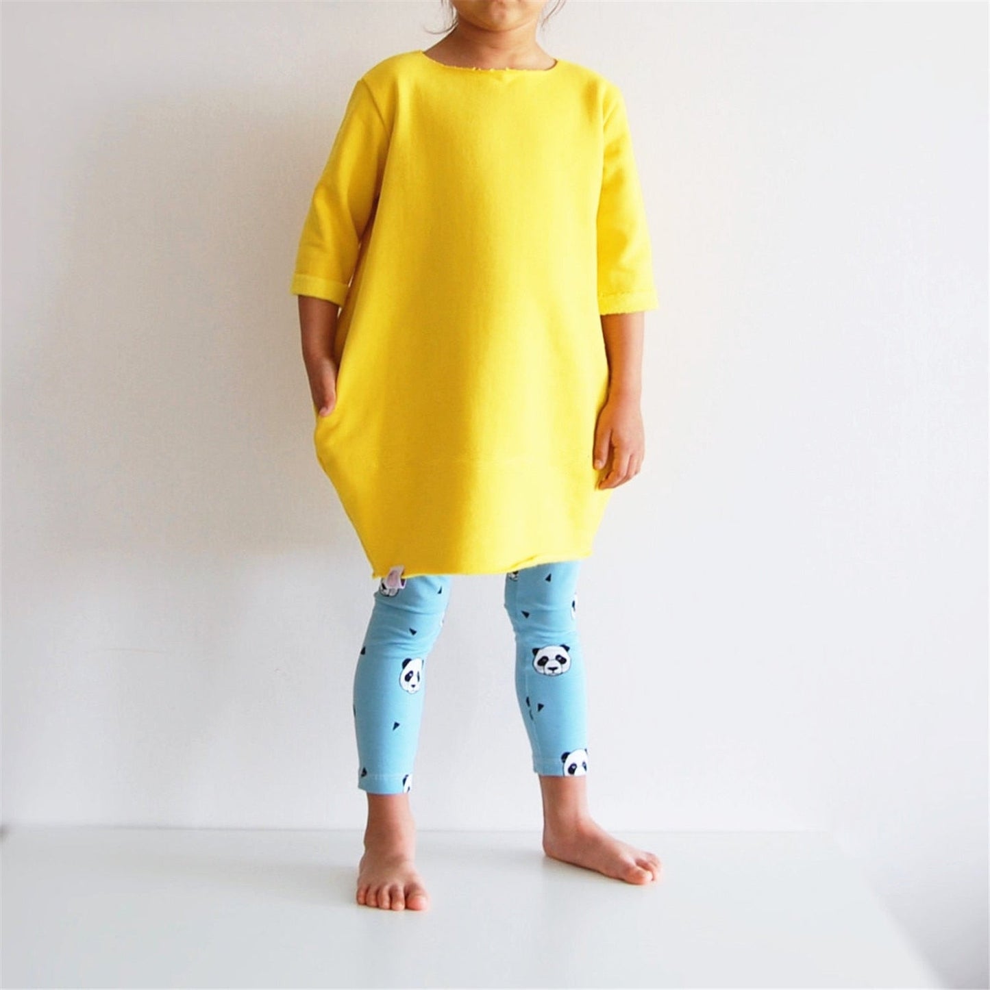 Fashion Bright Family Matching Dresses Summer Mom