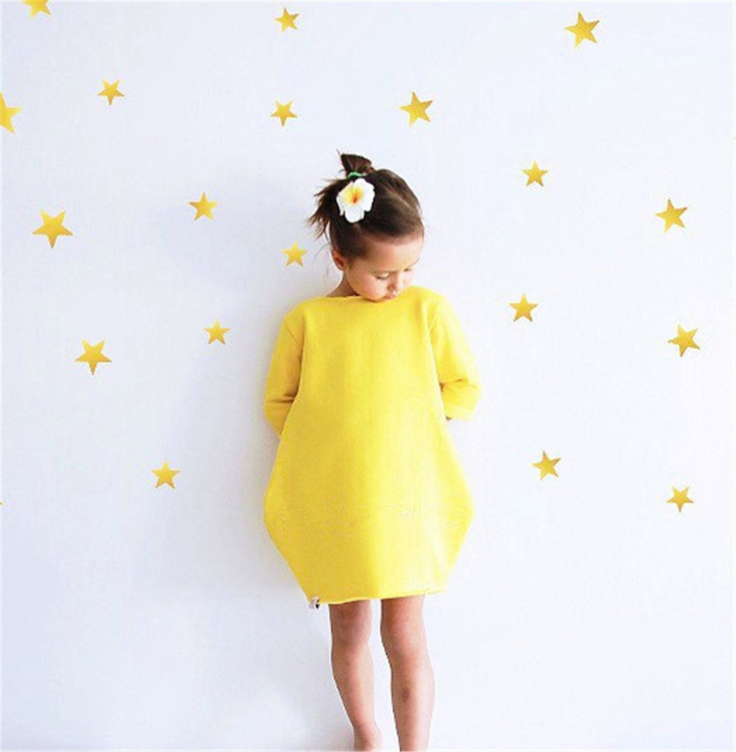 Fashion Bright Family Matching Dresses Summer Mom