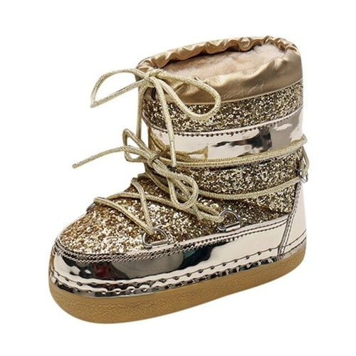 Fashion Children Baby Kids Shoes Winter Keep Warm