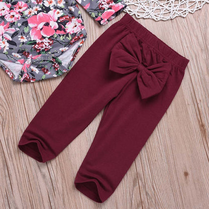 Floral Print Baby Boy Clothes Summer Newborn Baby