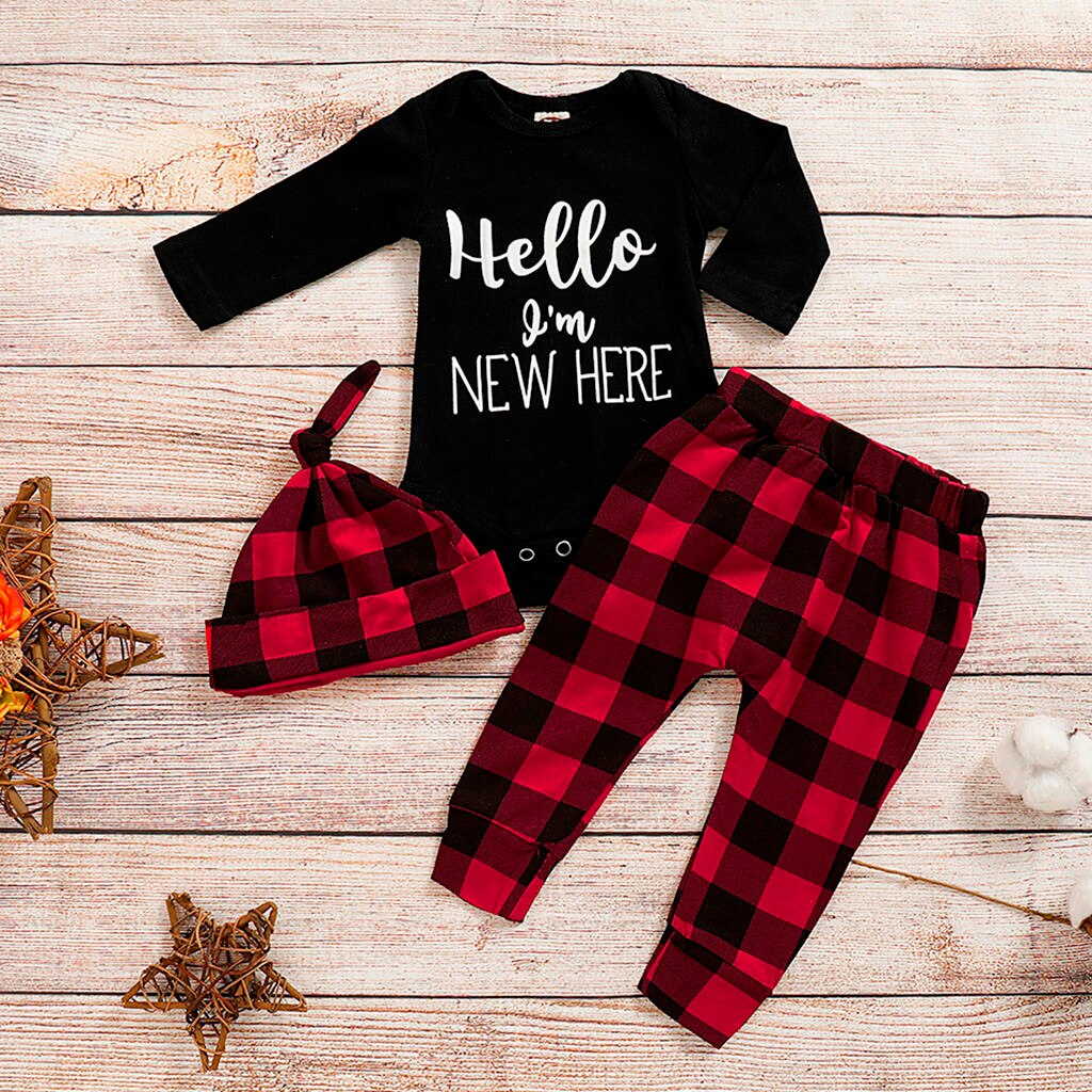 Infant Baby Clothes 2019 New Style Boys Girls