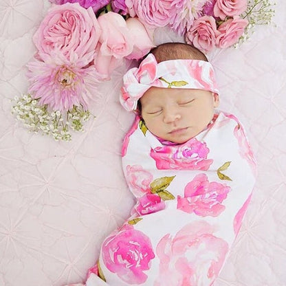Infant Baby Newborn Boy Girl Soft Swaddle Wrap