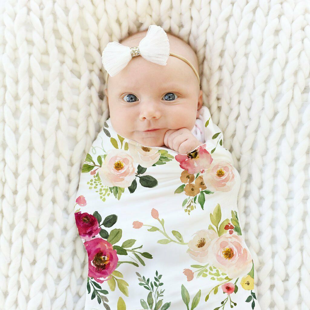 Infant Baby Newborn Boy Girl Soft Swaddle Wrap
