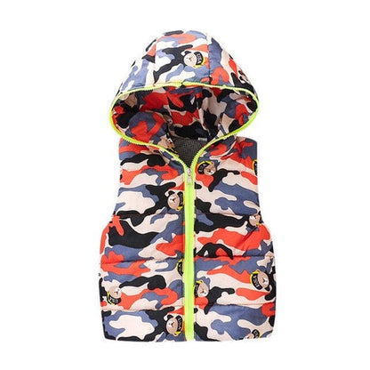 Kids Baby Boys Girls Waistcoat Jacket Coat Winter