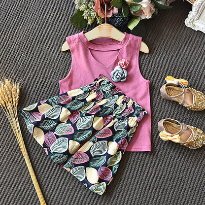 Kids Clothes Active Toddler Baby Girls Sleeveless
