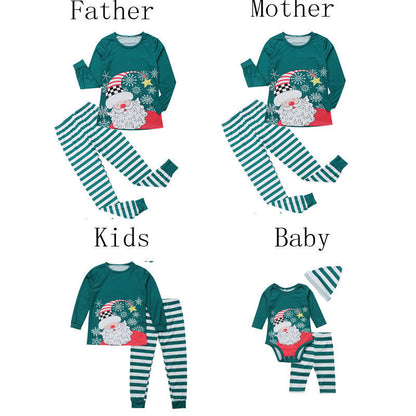 Kids Mom Dad Family Matching Christmas Pajamas PJs