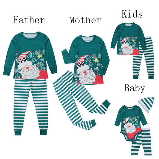 Kids Mom Dad Family Matching Christmas Pajamas PJs