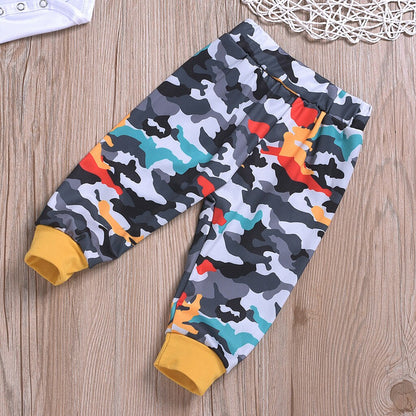 Loose Long sleeved letter printed robes trousers