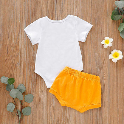 NEW 2PC Newborn Infant Baby Girl Boy Letter