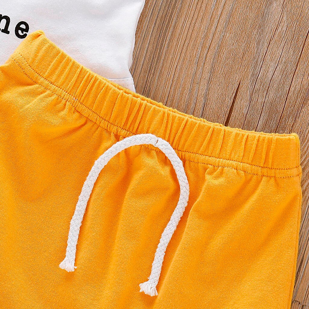 NEW 2PC Newborn Infant Baby Girl Boy Letter