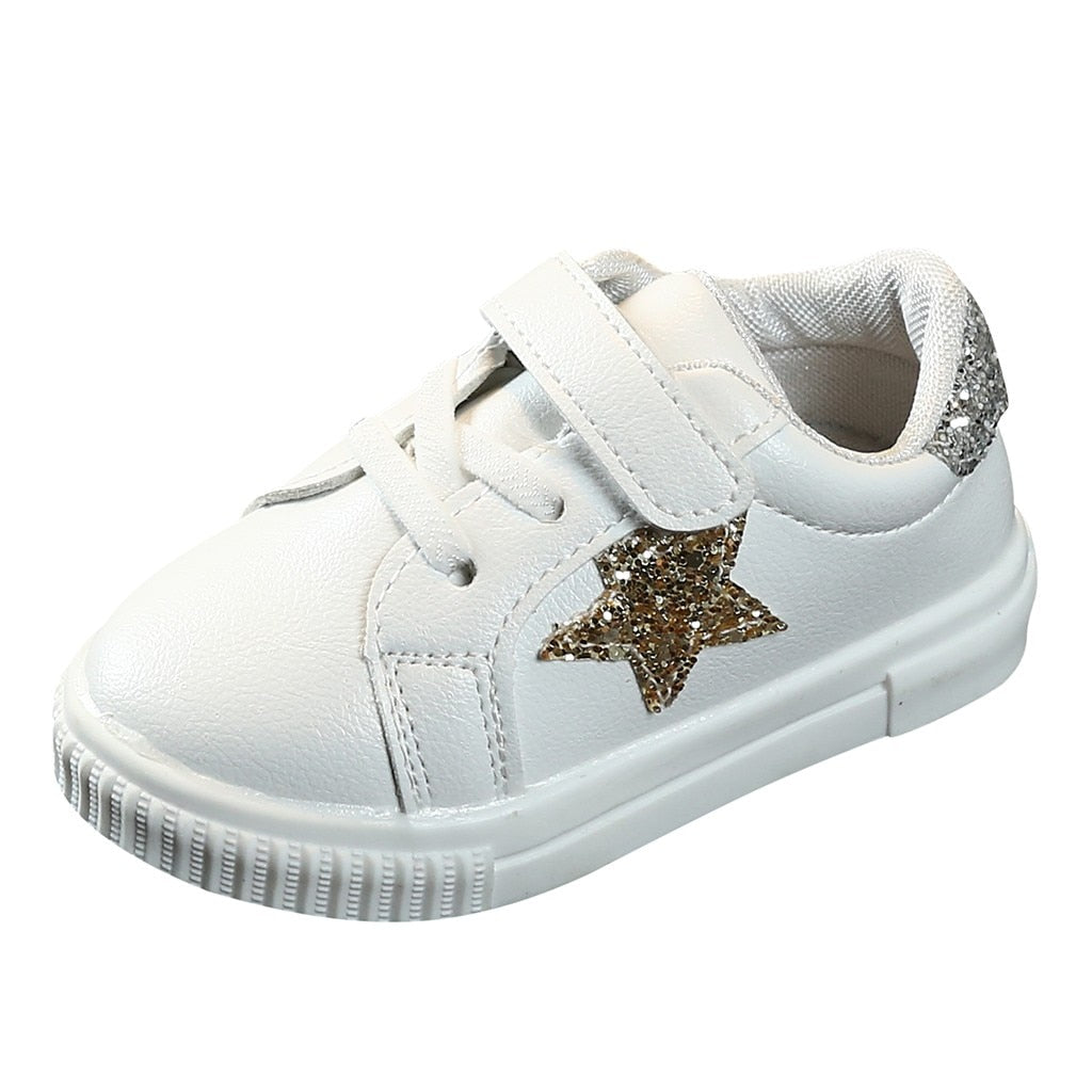 New Children's Shoes Star Fashion Sneakers