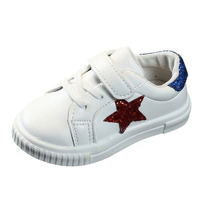 New Children's Shoes Star Fashion Sneakers